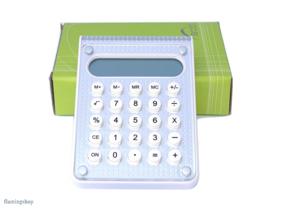 Taschenrechner Alu-Lochblech-Design