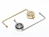 Princess Handtaschenhalter-Set in Gold und Silber